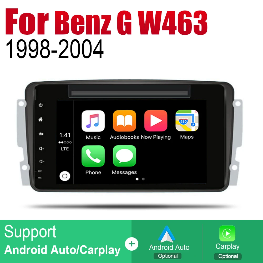 Для Mercedes Benz G W463 1998 1999 2000 2001 2002 2003 2004 NTG Android Авто Радио DVD Автомобильный