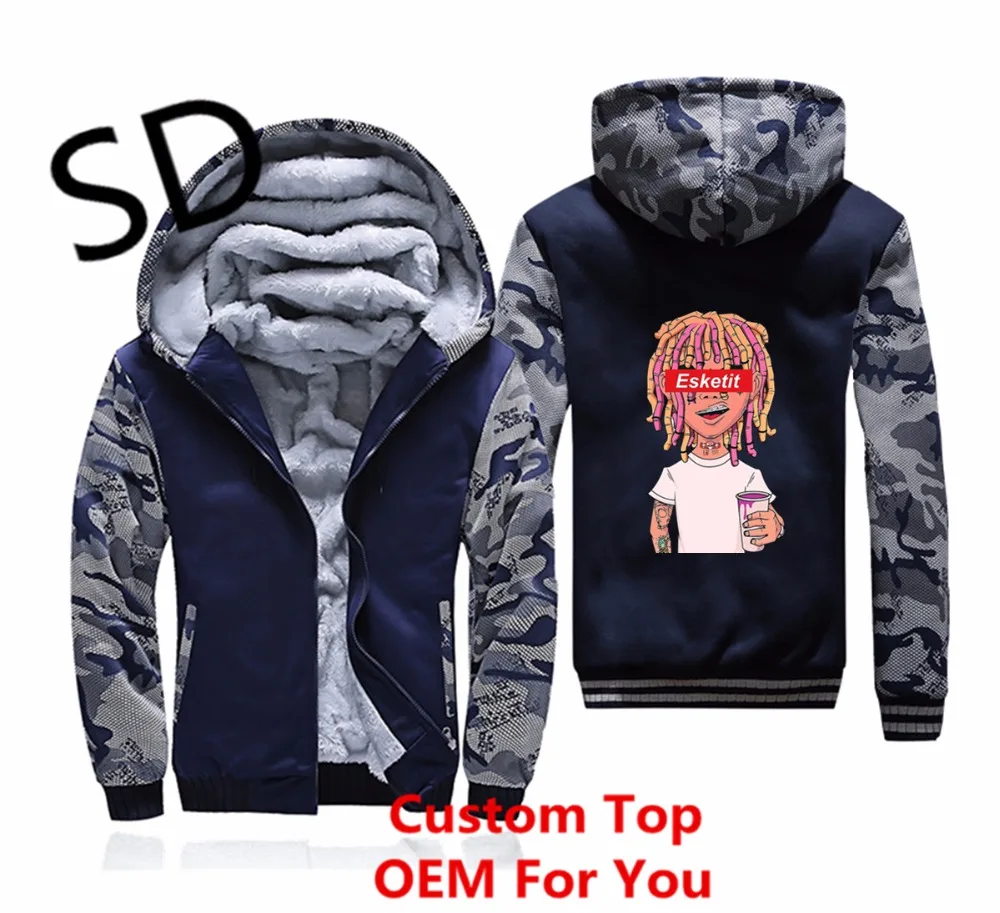 Дропшиппинг Harajuku 3D толстовки мужские lil pump peep Толстовка Мужская Уличная