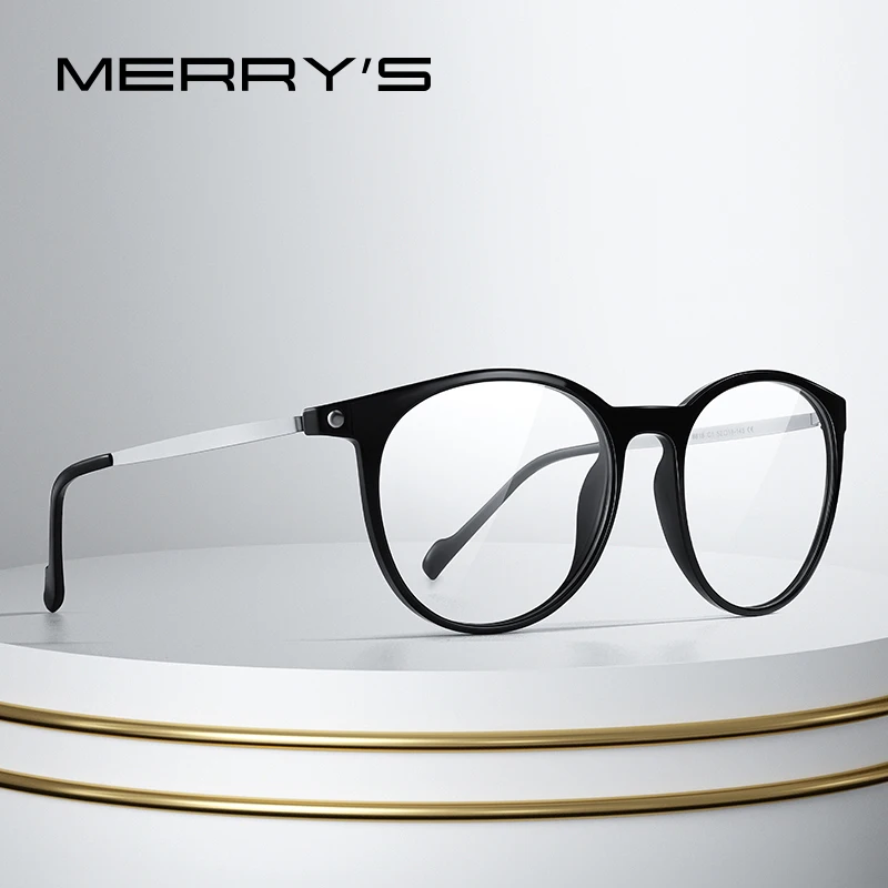MERRYS дизайн женские модные очки оправы близорукость рецепт оптические S2818|Женские
