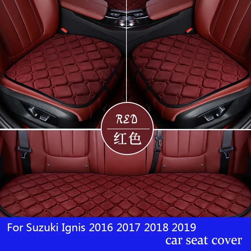 Чехол для автомобильного сиденья плюшевая подушка стула Suzuki Ignis 2016 2017 2018 2019