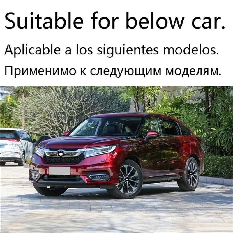 Автомобильная хромированная зеркальная ручка для передних противотуманных фар