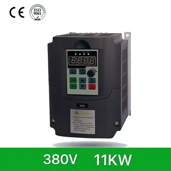 

vector control variable frequency drive vfd inverter 7.5kw/11kw 380v 60Hz with extension cable and clamp free shipping
