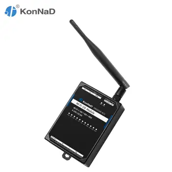 

Wifi relay switch Remote IO controller module 2AI 4DI 4DO Modbus TCP 0-10V DC9-27V 0-20mA KonNaD