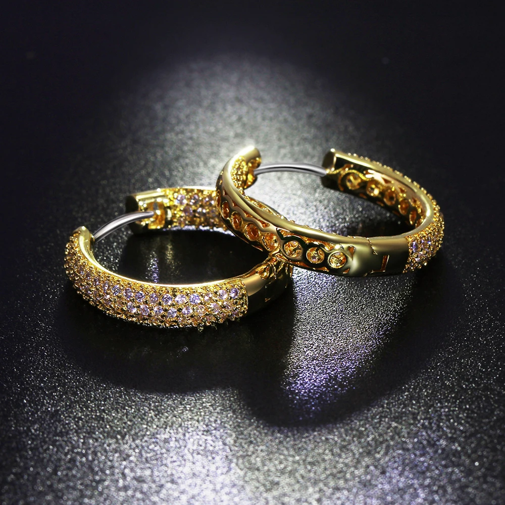 circle earrings