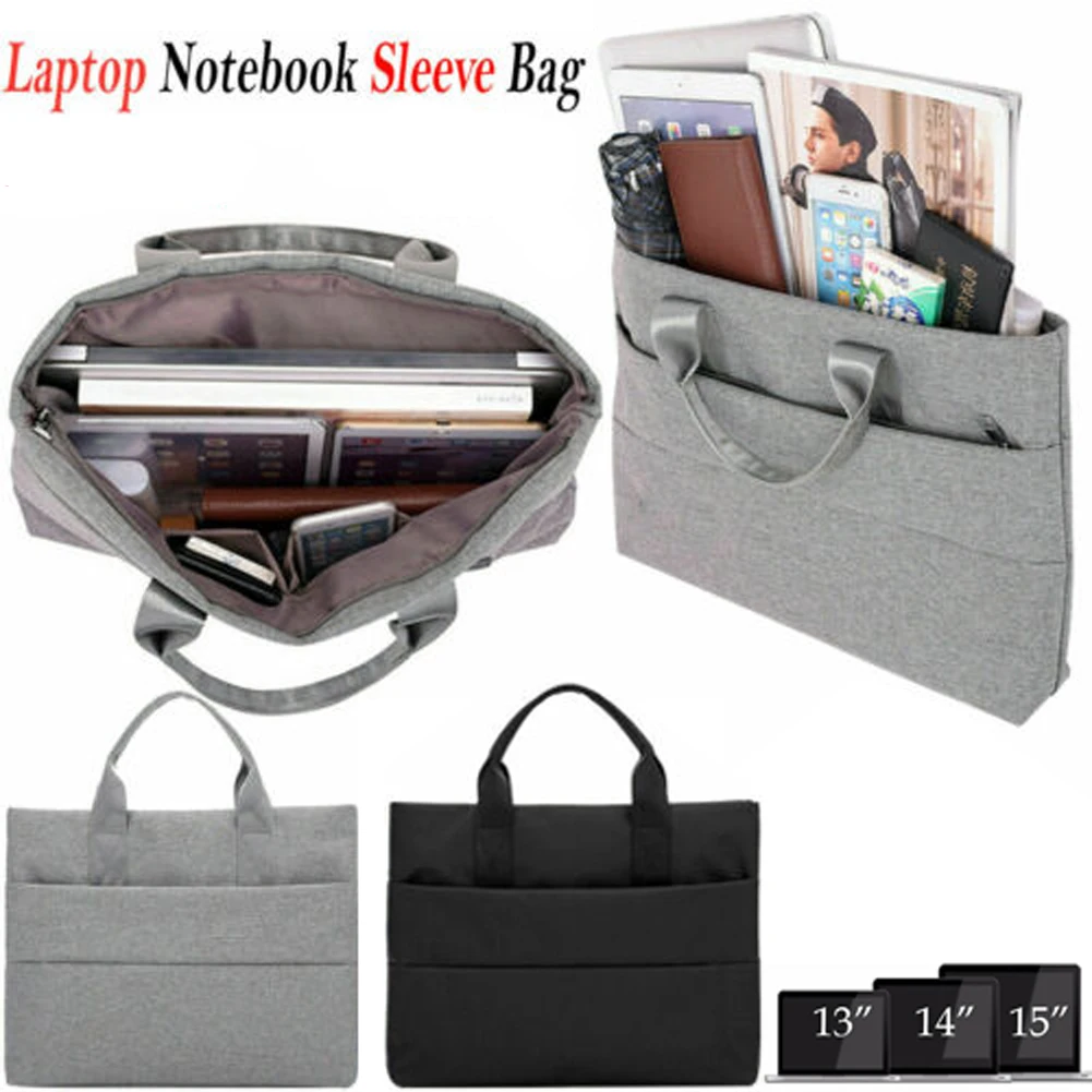 Newest Hot Business Notebook Laptop Sleeve Carry Case Bag Handbag For 13 14 15 Inch Computer Case Skin Durable Bags