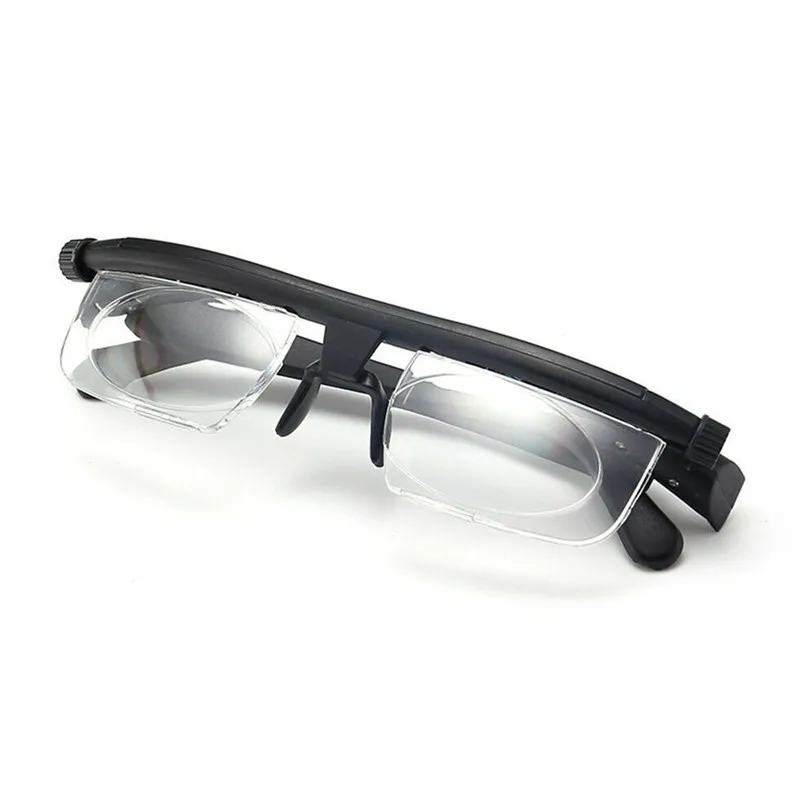 New Adjustable Strength Lens Eyewear Variable Focus Distance Vision Zoom Glasses Protective Magnifying with Storage Bag | Аксессуары для