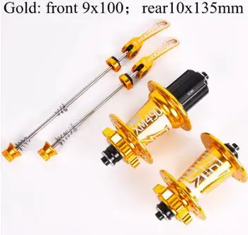 

KOOZER XM490 MTB Bike Hubs Sealed 6 Bearing Front Rear QR 9 *100 10*135mm Thru 15*100 12*142mm 32 Holes Disc Brake Bicycle Hub