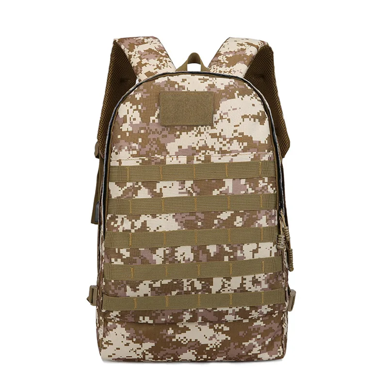 

Backpack Outdoor Sports Casual Camouflage Backpack USB Charging Large-Volume Army Fans Tactical Velcro Backpack