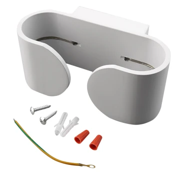 

Hot 1 Pcs High Quality LED Wall Light Belt Shaped Aluminum Lighting LED Lamp ZK-BDLJ-20 White Light Color