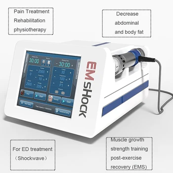 

EMS& Shock Wave Machine For ED Treatment Joints Pain Treatment Machine EMS Muscle Stimulation Shockwave Device