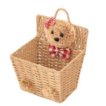 

1pc Woven Storage Basket Practical Storage Containers for Gift Snack