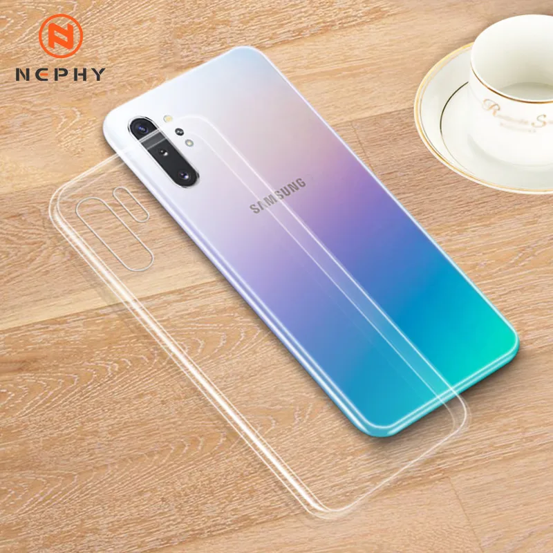 Ультратонкий Прозрачный чехол для Samsung Galaxy S4 S5 Mini S6 S7 Edge S8 S9 S10 Lite S20 Plus Note 8 9 10 20