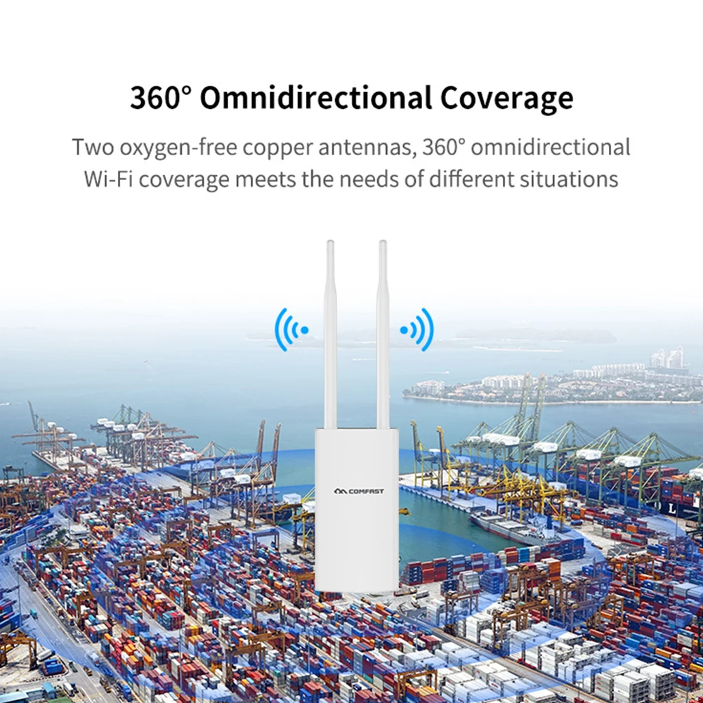 2,4G+ 5,8 GHz длинный диапазон маршрутизатор повторитель беспроводной точка доступа двухдиапазонный открытый расширитель мост wifi с Poe Мини высокой мощности