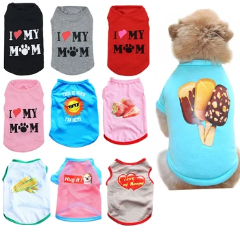 

Summer Dog Clothes for Small Dog Clothing Pet Mesh Breathable Vest for Dogs Jacket Clothing for Chihuahua Pet Puppy Costume