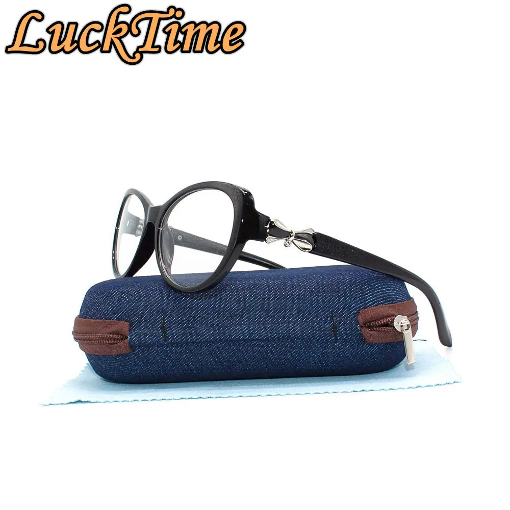 Женская оправа для очков LuckTime красивая с бантом модные очки близорукости Женские