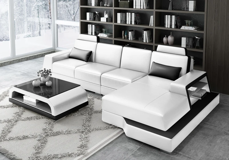 Итальянские кожаные диваны для гостиной мебель 3 местный диваны G8045C