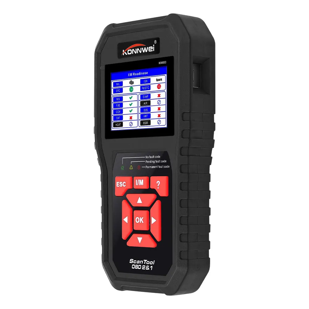 KONNWEI KW850 OBD2 автоматический диагностический сканер универсальный obd Автомобильный диагностический инструмент OBD2 проверочный двигатель автомобильный код считыватель