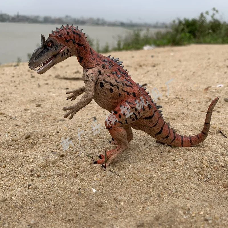 Ice Spinosaurus Model Ornaments Toy T-Rex Model Animal Model Walking Solid Dinosaur Model