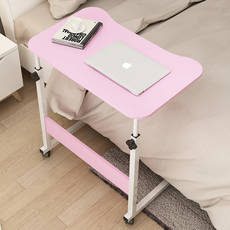 

Poetic and picturesque lazy lift laptop table home simple bedside bed with removable small table