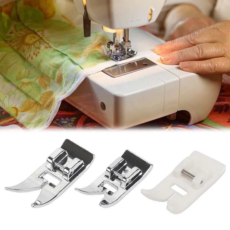 Prensatelas Universal para máquina de coser doméstica, accesorios para  máquina de coser, cremallera Invisible oculta, Brother Janome Singer -  AliExpress