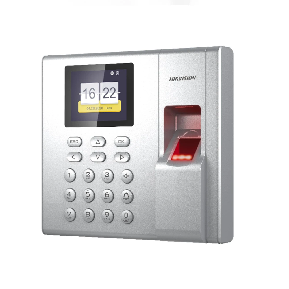 Hikvision Fingerprint Time Attendance Terminal Remotely Unlock Door Ds