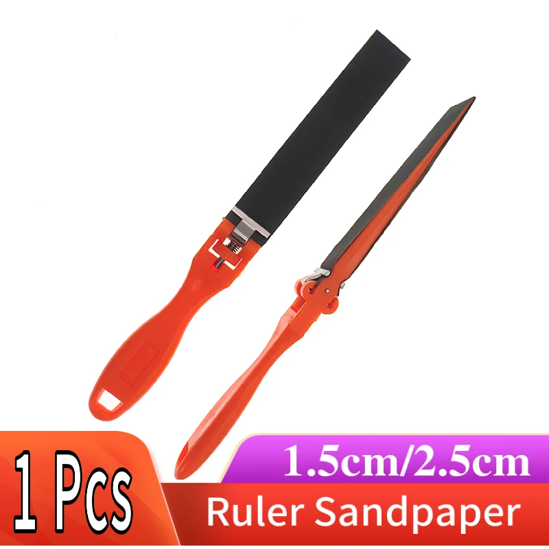 Ruler Sandpaper Sanding Sheets Sanding Disc Polished Rod Jewelry