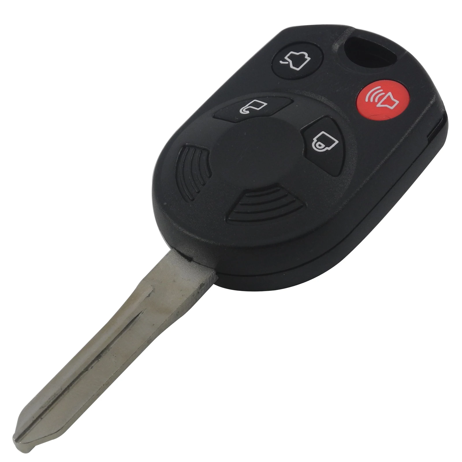 Jingyuqin 4B чехол для дистанционного ключа для Ford MercuryMariner Lilan Lincoln Navigator MKX MKZ Edge Fusion Mustang Телец - Количество кнопок: key shell