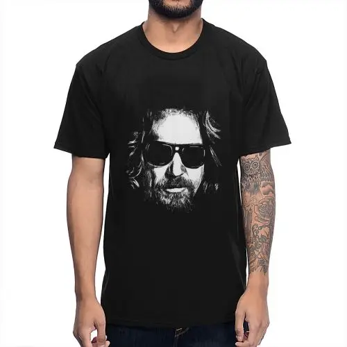 The Dude Jeff Bridges Big Lebowski футболка унисекс 2019 Homme из органического хлопка большой