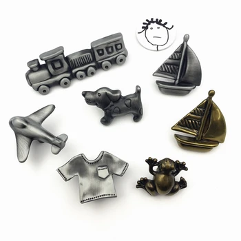 

LCH Zinc Alloy Carton Knob Bear Fox Penguin Children Room Hardware Museum Cabinet Knobs Drawer Knobs for Kids/Children