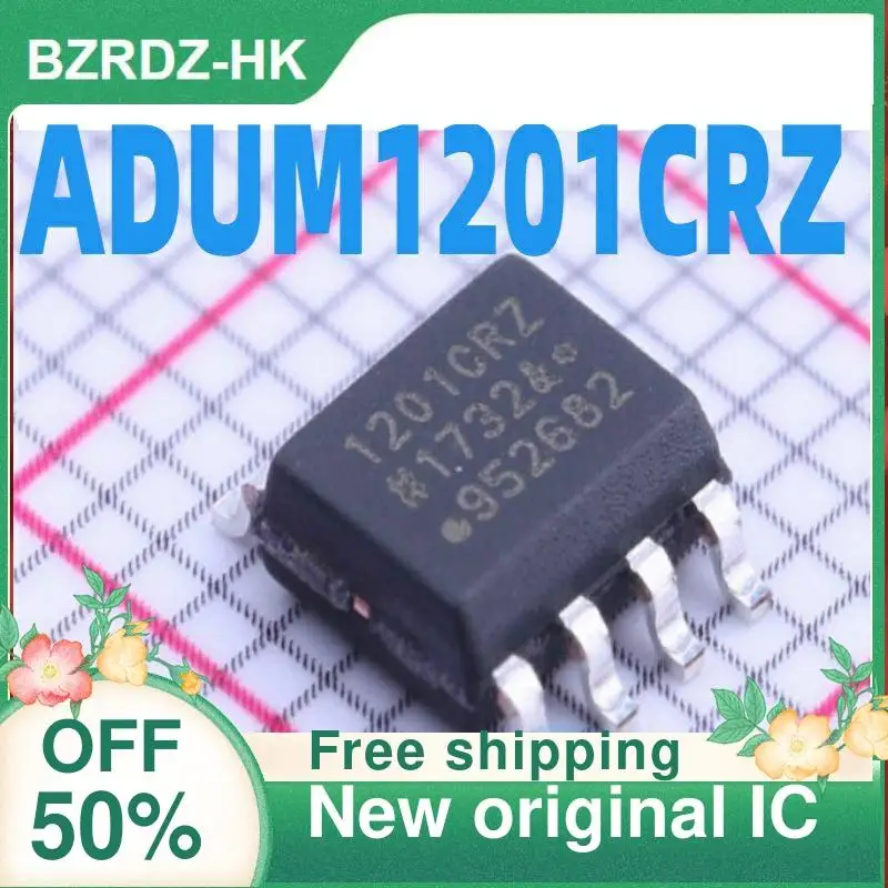 

10PCS ADUM1201CRZ-RL7 SOP-8 1201CRZ New original IC