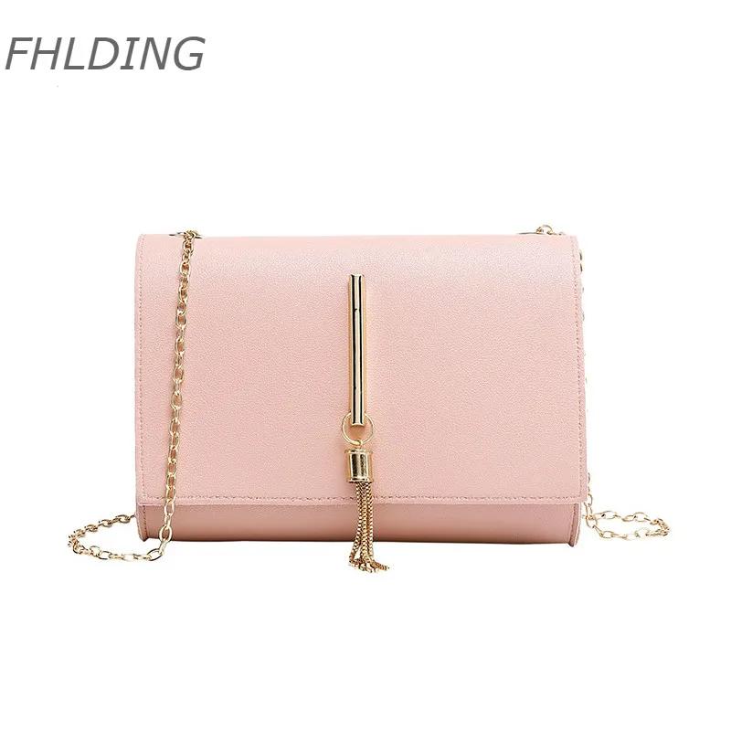 

Women Shoulders Tassel Package Letter Purse Mobile Phone Messenger Bag Luxury Large Capacity Bag Ladies Leather Handbags