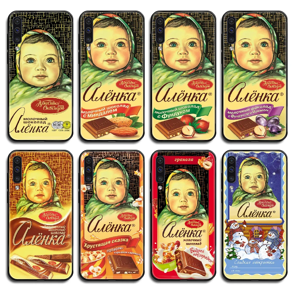 Alenka бар wonka шоколадный чехол для телефона Корпус Samsung Galaxy A C Note 3 4 5 6 7 8 10 20 40 50 70 E S Plus