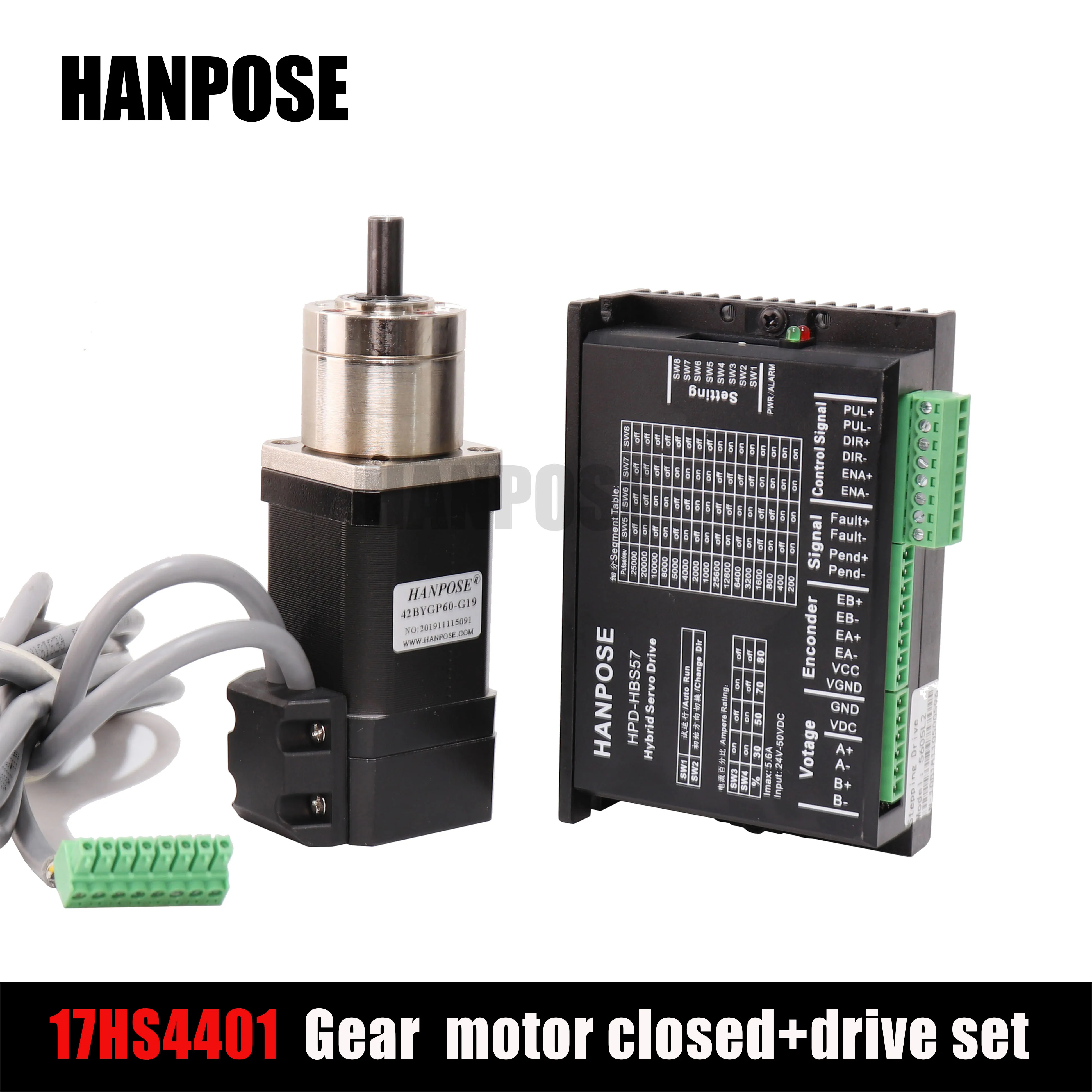 

17hs4401 stepper motor deceleration closed-loop + drive 42 closed-loop motor body length 42x40mm1.5A