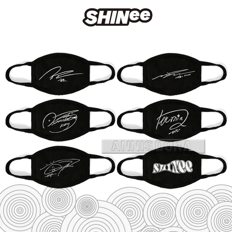 SHINEE JongHyu TaeMin Onew Key MinHo автограф маска | Тематическая одежда и униформа