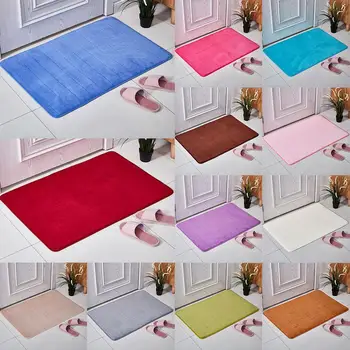 

Carpet Water Absorbent Soft Memory Foam Mat Carpet Room 40x60cm Mat New Floor Rug Accessories Skid Non Bedroom Shower Bathr T8J6