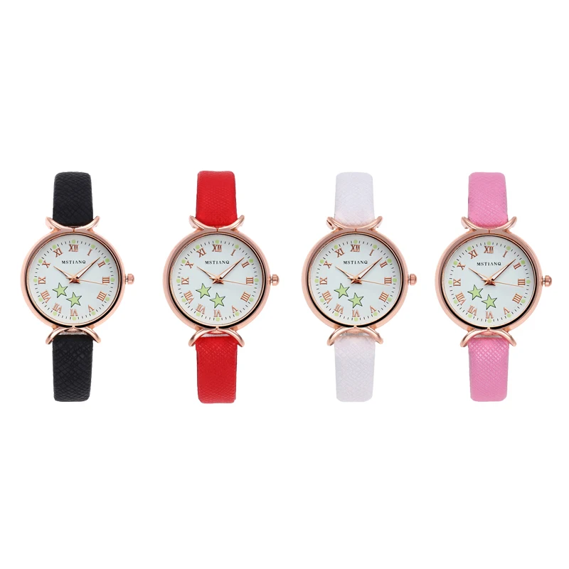 

2022 New Watch Women Casual Fashion Leather Belt Watches Simple Ladies' Small Dial Quartz Clock Dress Wristwatches Reloj Mujer