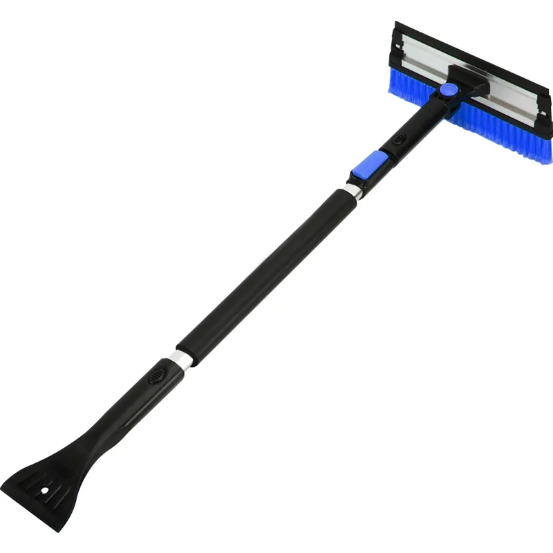 Multifunctional Telescopic Extension For Snow Removal Shovel Car Defrosting Glass Snow Scraper Detachable Brush Deicing