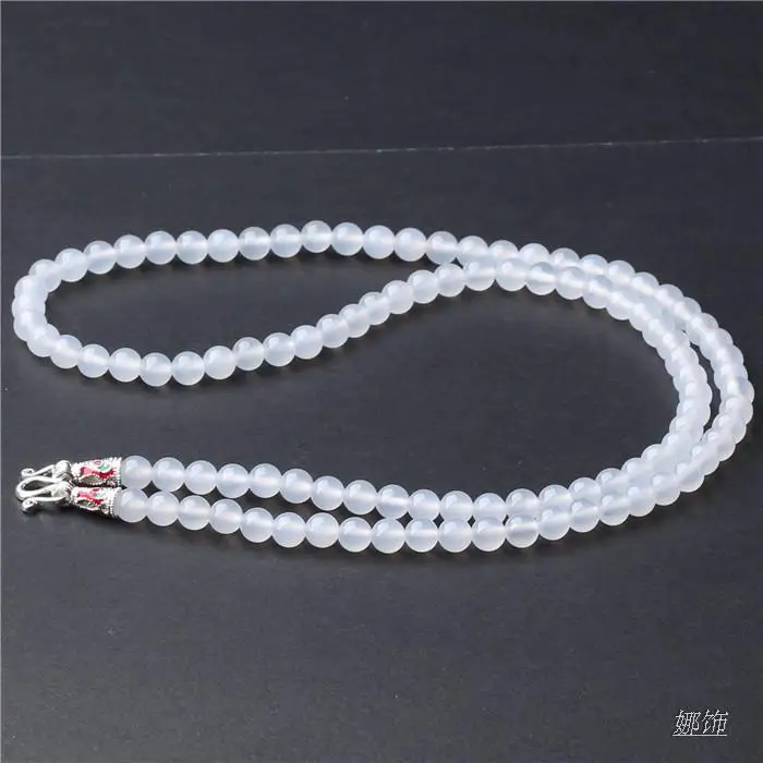 

Chun Yuan Agate Amulet Chain Buddhist Prayer Bead Amulet Necklace Lanyard Men And Women Pendant Guardian Angel Pixiu Lanyard Lan
