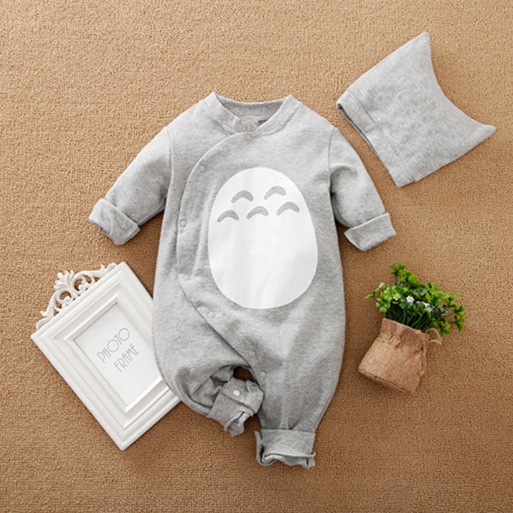 Baby Bodysuits comfotable Malapina Baby Girls Boys Clothes Totoro Printed Jumpsuit Clothes Baby Girl Clothes Baby Girl Romper Kid Clothes Newborn Sailor Romper Girls Boy Costume Anchor