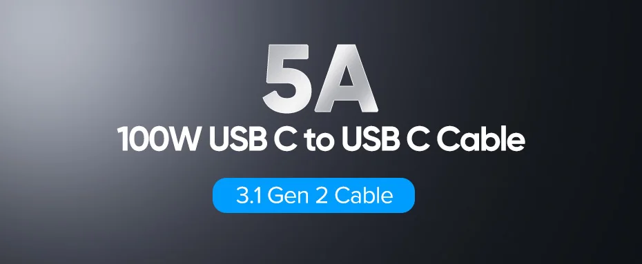 Ugreen 5A USB C к type C кабель для Macbook Pro PD100W USB 3,1 Gen 2 быстрый USB C кабель для samsung S9 Note 9 Quick Charge4.0 шнур