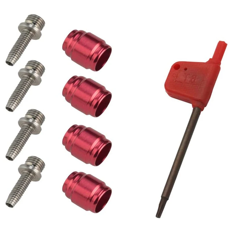 

Bicycle Olive Connecting Insert Oil Fitting Kit for Avid Sram Bike Hydraulic Disc Stealthama Brake Hose Quick Install