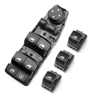 

coating refitting accessories car Electroplated power windows lift switches with PCB for BMW 5 series F chassis cars replace