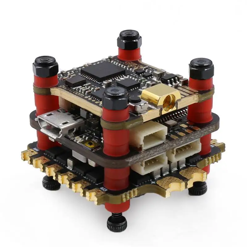 Geprc стабильный Pro F7 Стек двойной гироскоп F7 Контроллер полета и 35A BLheli_32 4в1 ESC и 5,8 Г 500 МВт VTX для радиоуправляемого дрона запасной пар