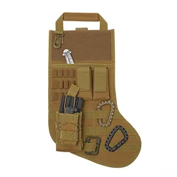 Tático molle natal meia meias presente de natal militar airsoft munição revista despejo bolsa caça utilitário edc armazenamento saco