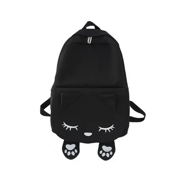 

Women Fashion Nylon Backpack Cute Cartoon Backpack for Teenage Girls School Bag Female College Rucksack Travel Bag Mochilas