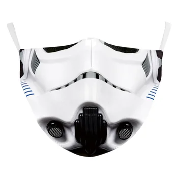 Star Wars Face Mask Darth Vader Mandalorian Cosplay Adult Dustproof Masks