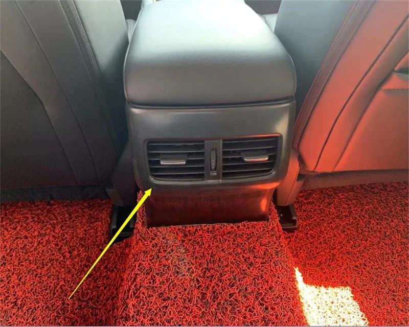 For-Mazda-3-Mazda3-Axela-2020-Car-Interior-Rear-Air-Condition-Air-Vent-Outlet-Carbon-Fiber
