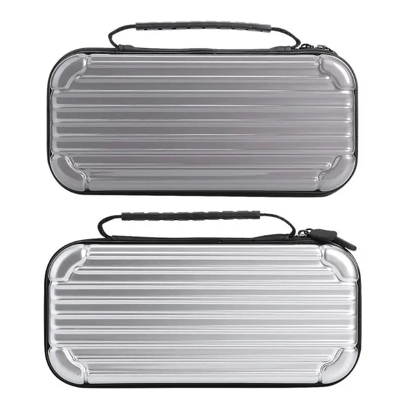 

EVA Hard Protective Case Storage Bag for NS Switch Lite Game Console Accessories Safety Closure with Elastic Bands Stable