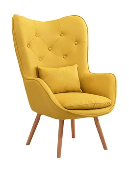 

H Nordic Single Living Room Sofa Balcony Apartment Mini Chair Modern Minimalist Sofa Personality Leisure Bedroom Room Chair