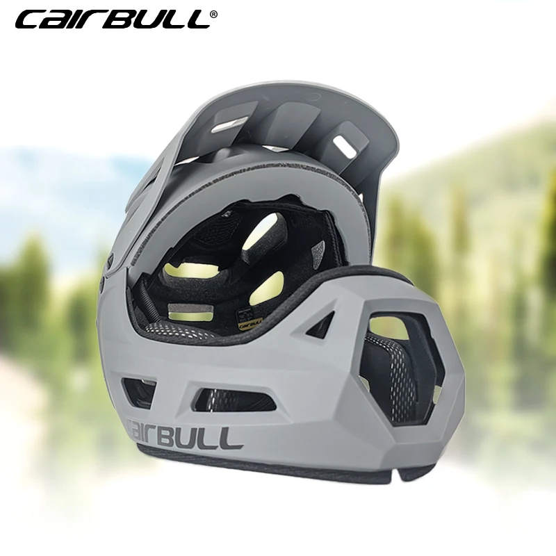 Adult Cycling Helmet Full Face MTB Mountain Road Downhill Bicycle Safety Helmets 